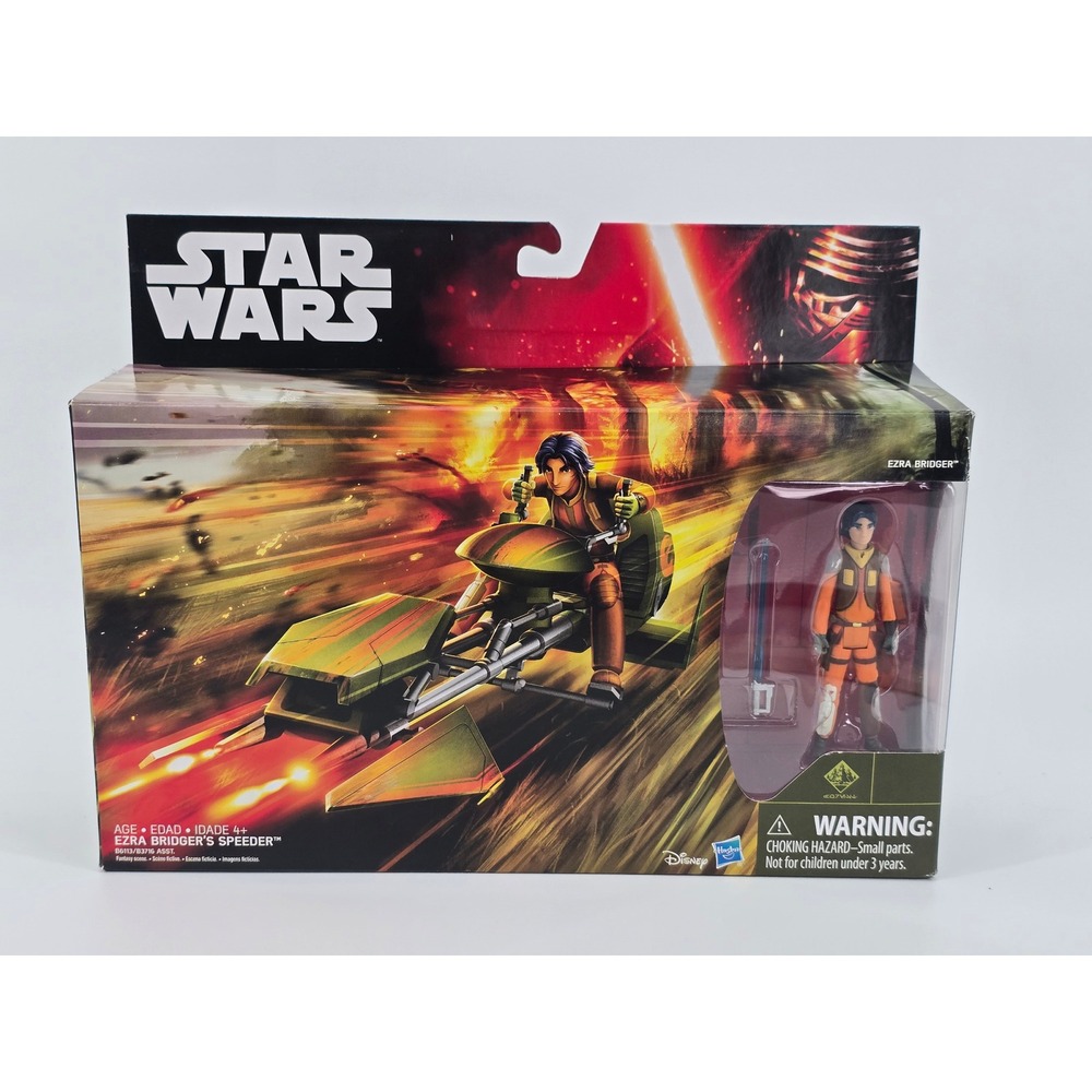 Star Wars Rebels Ezra Bridger's Speeder Vehicle & Action Figure Hasbro B6113